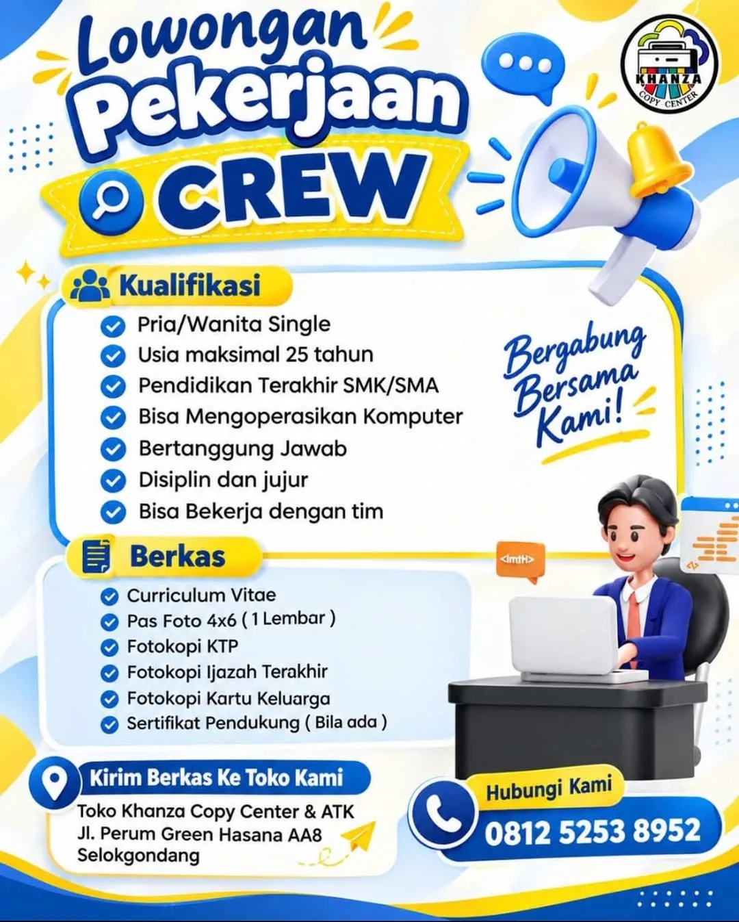 Logo Khanza Copy Center & ATK