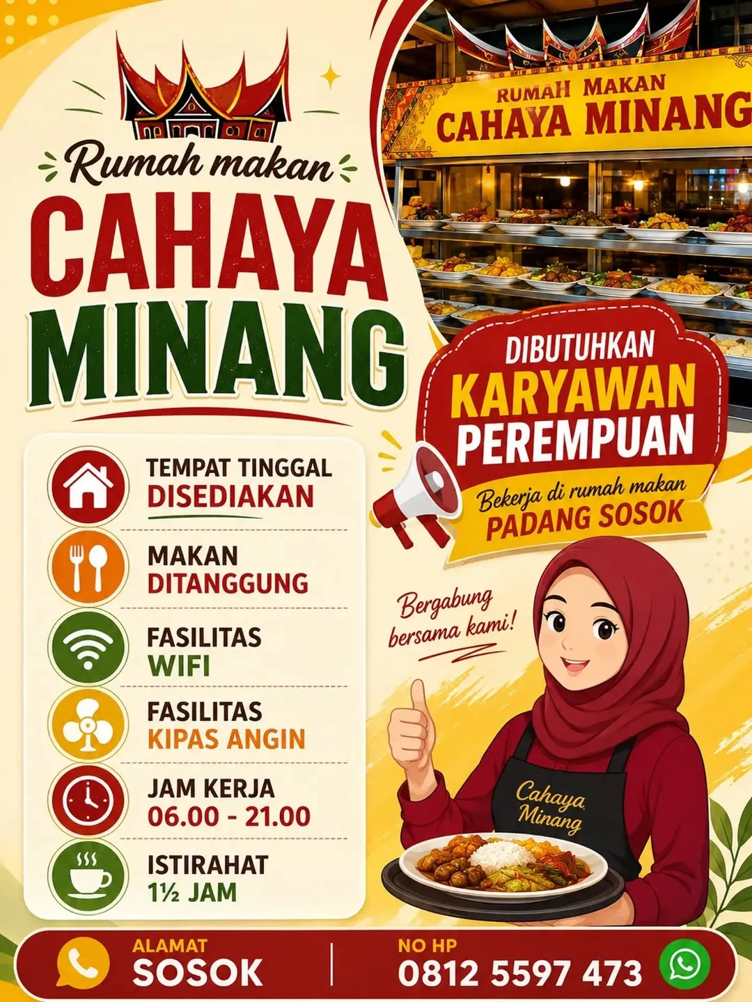 Logo Rumah Makan Cahaya Minang