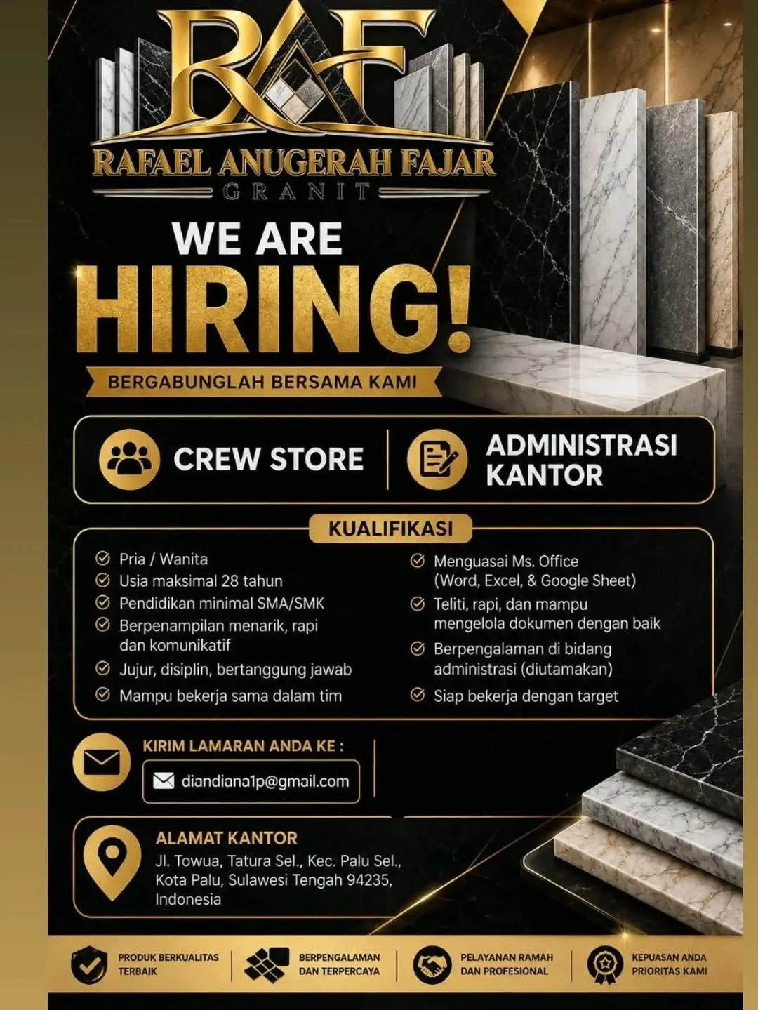 Logo Rafael Anugerah Fajar Granite
