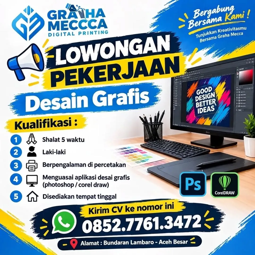 Logo Graha Mecca Digital Printing
