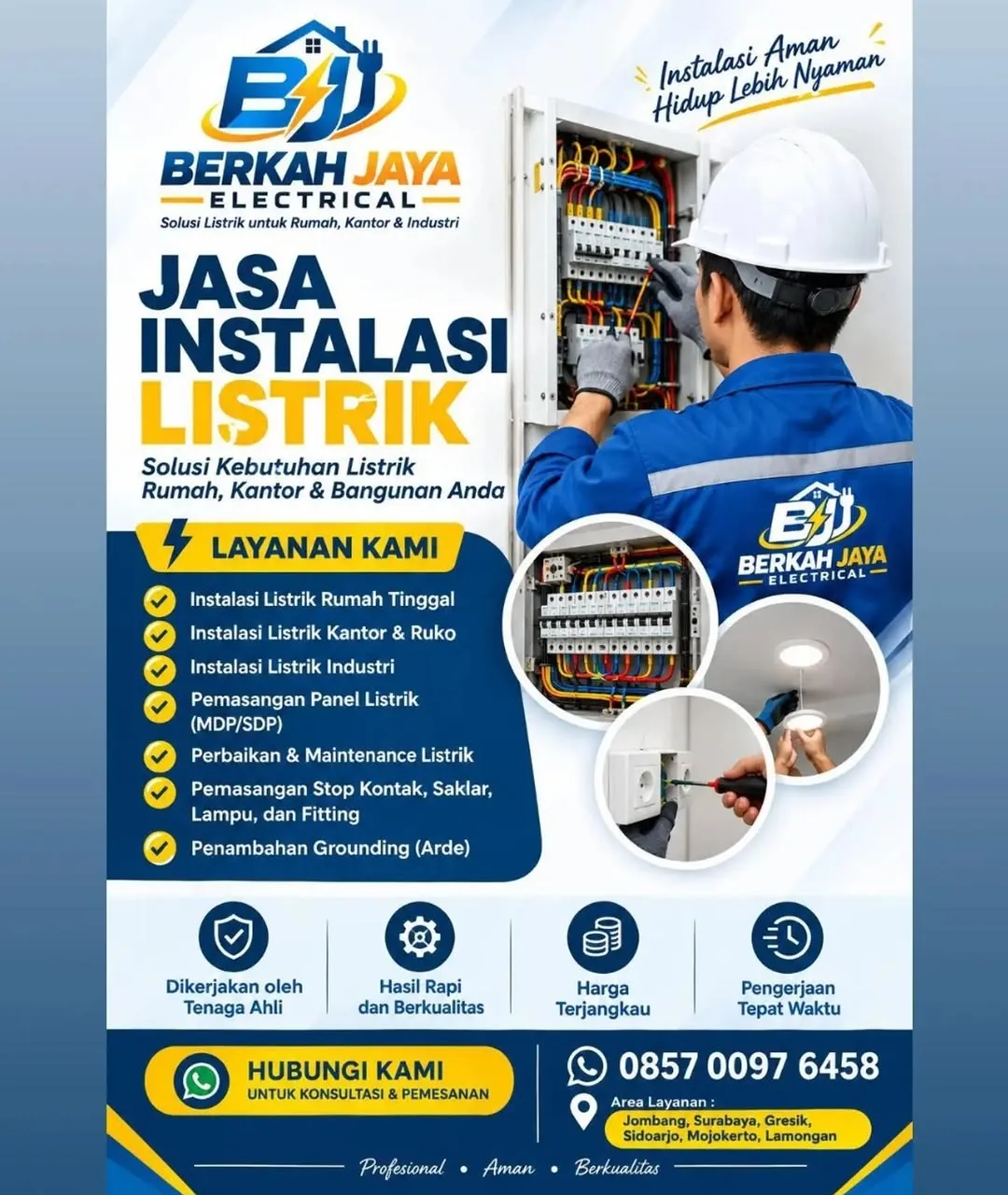Logo Berkah Jaya Electrical