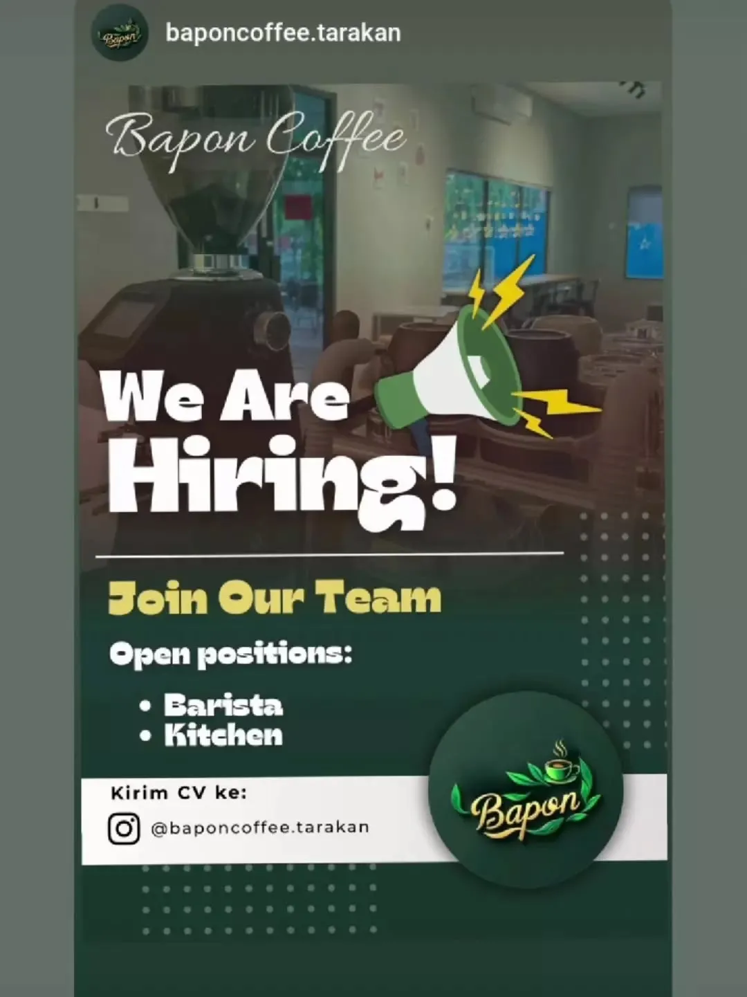 Logo Bapon Coffee
