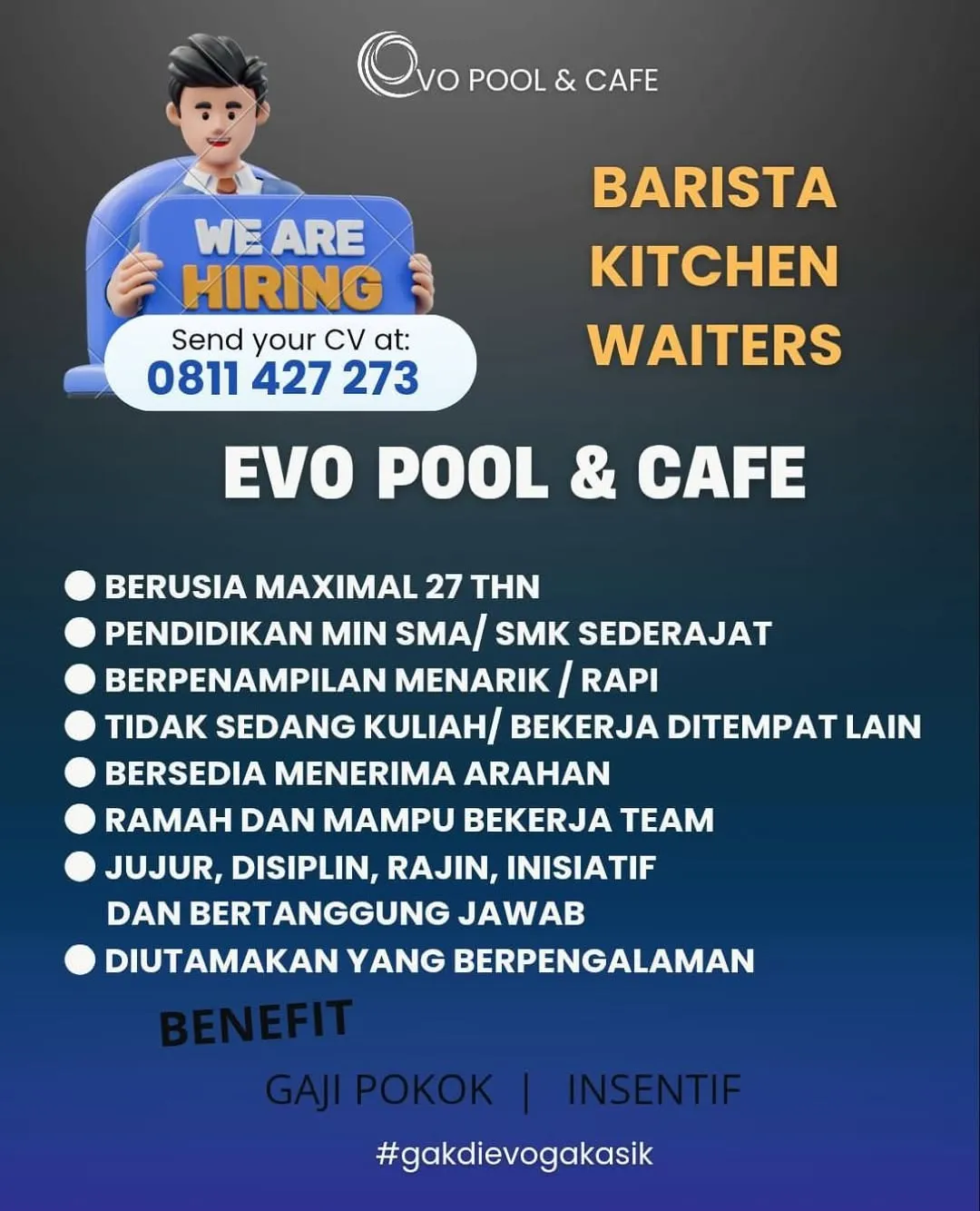 Logo Evo Pool & Cafe
