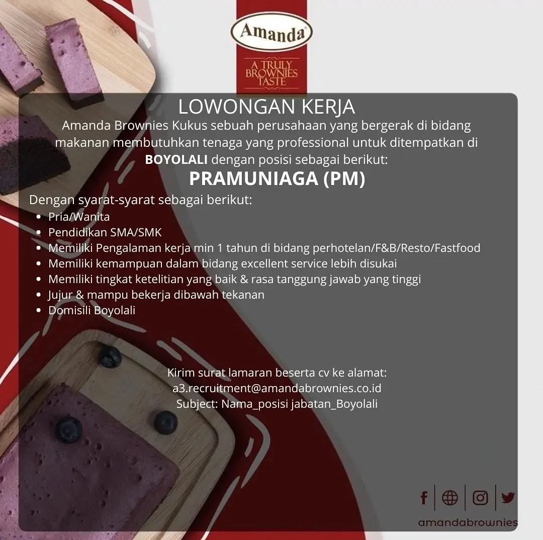 Logo Amanda Brownies Kukus