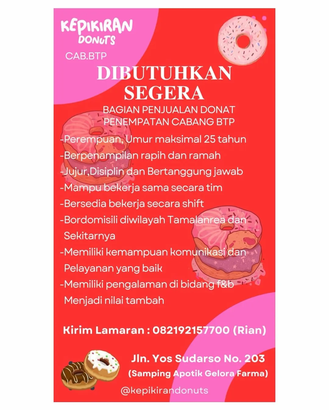 Logo Kepikiran Donuts