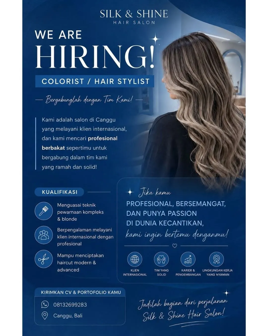 Logo Silk & Shine Hair Salon