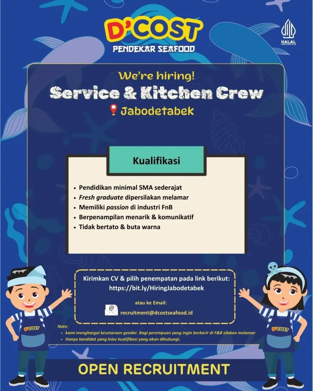 Logo D'COST Pendekar Seafood