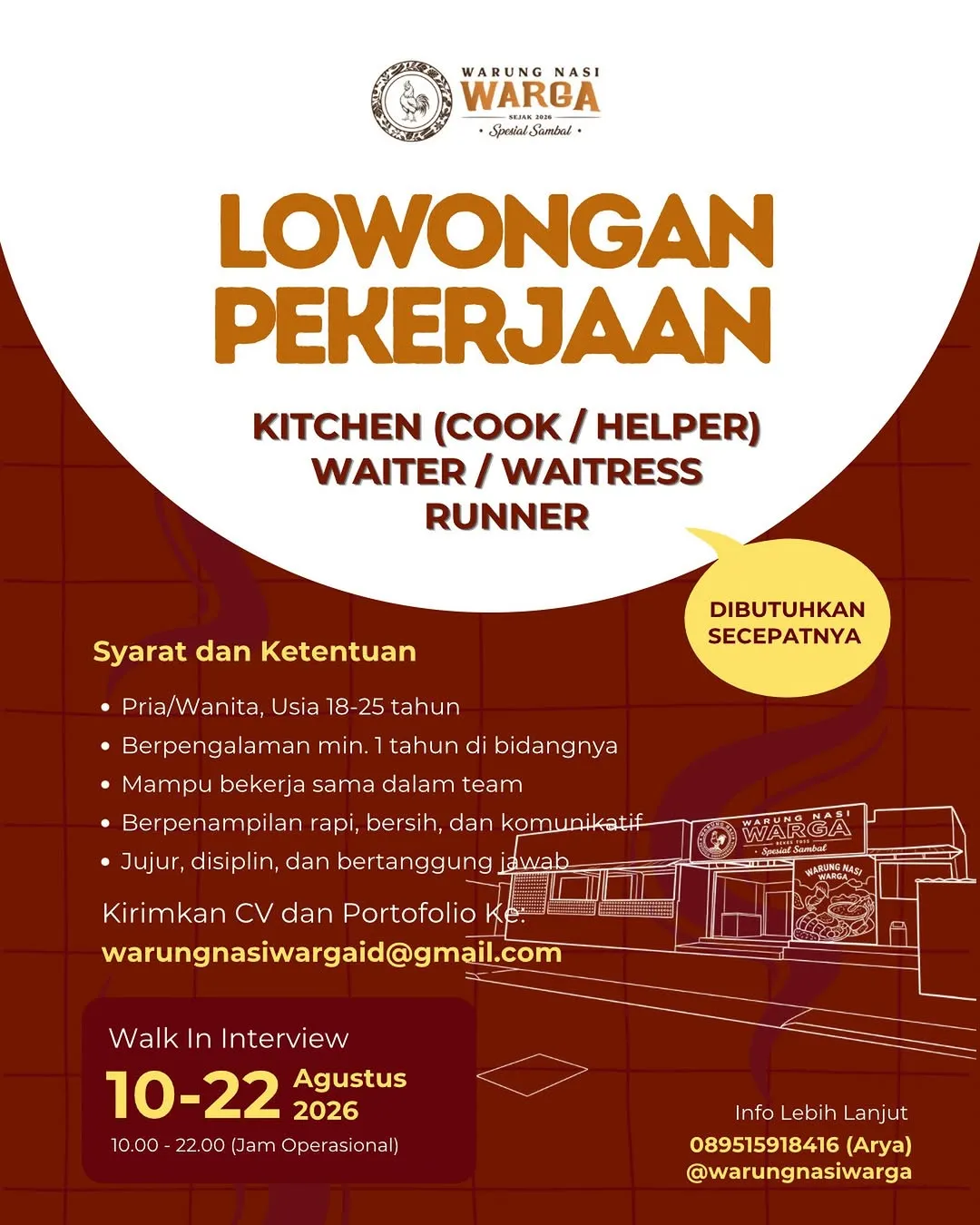 Logo Warung Nasi Warga