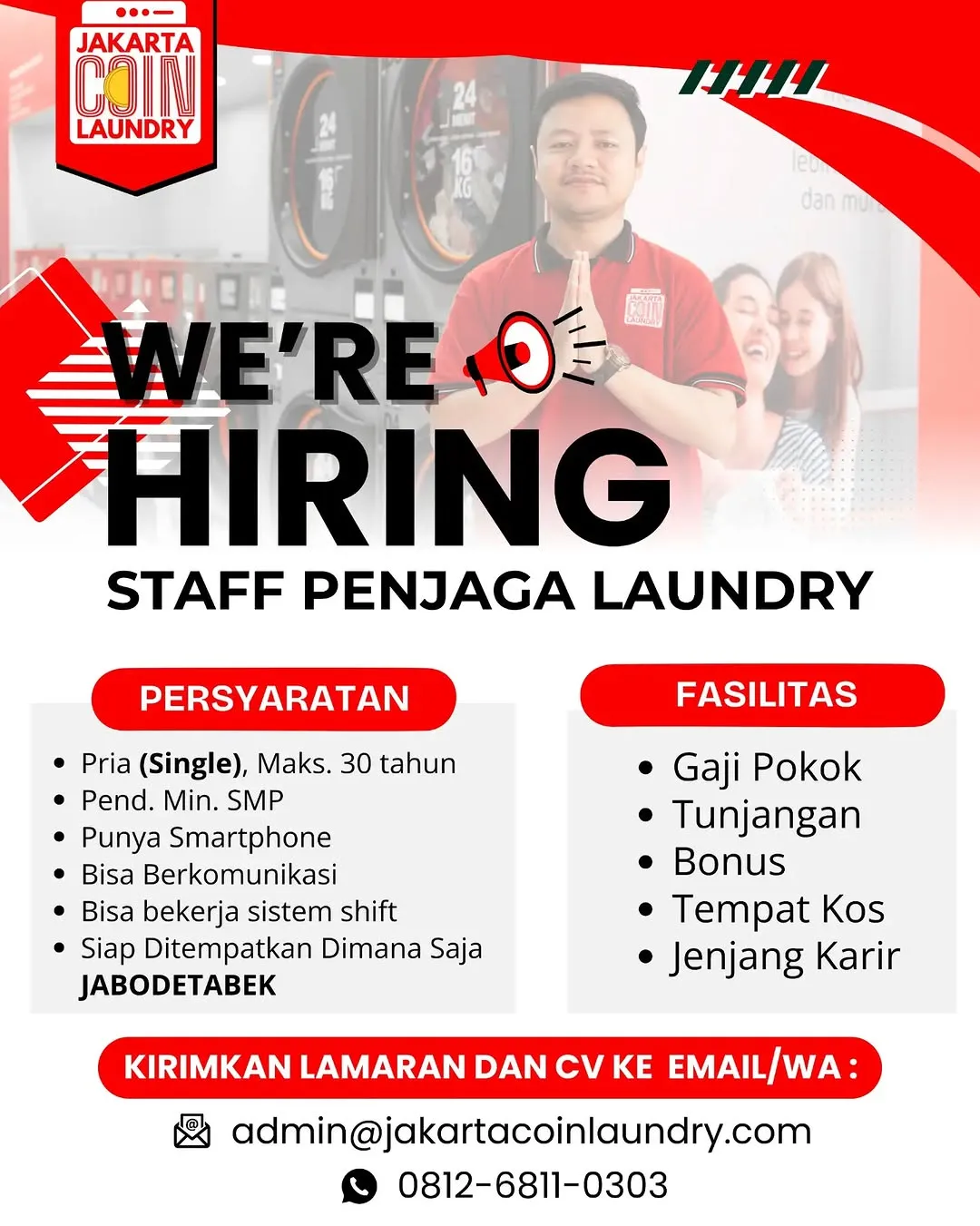 Logo JAKARTA COIN LAUNDRY
