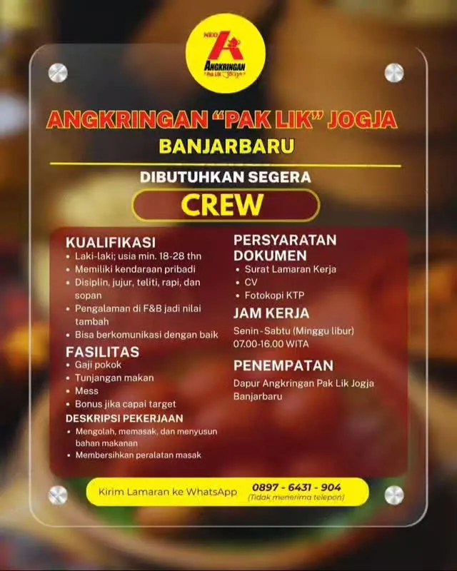 Logo Angkringan Pak Lik Jogja Banjarbaru