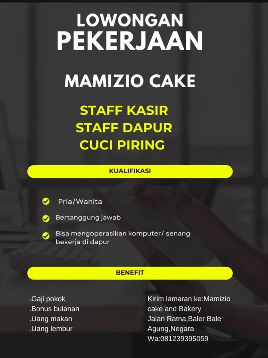 Logo Mamizio Cake