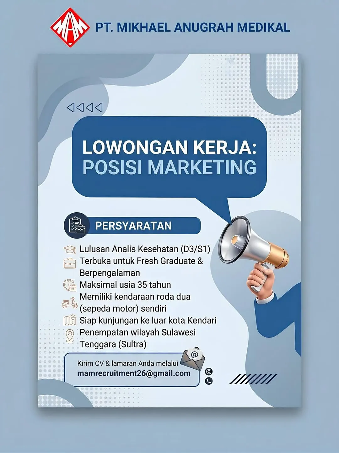 Logo PT. Mikhael Anugrah Medikal