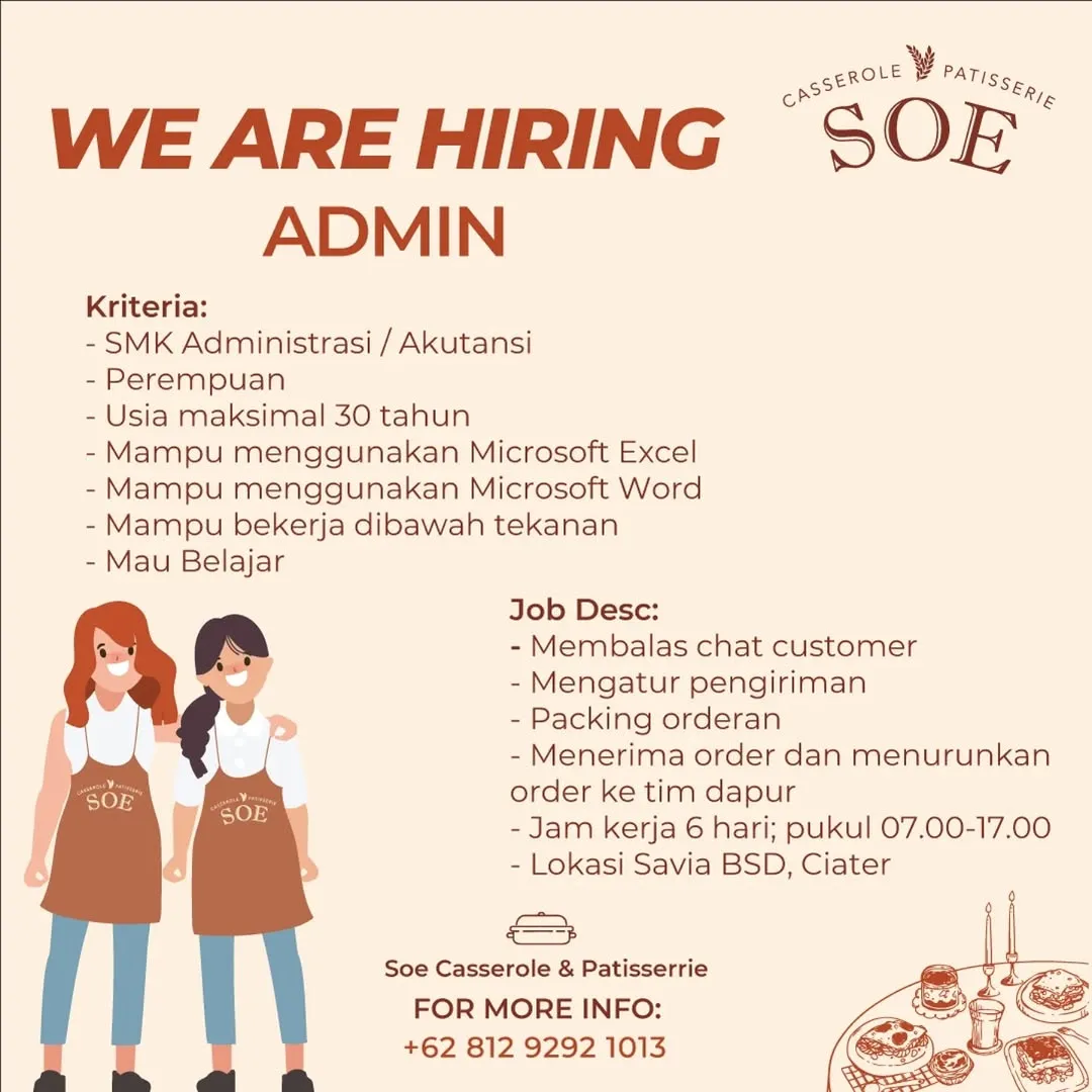 Logo Soe Casserole & Patisserie