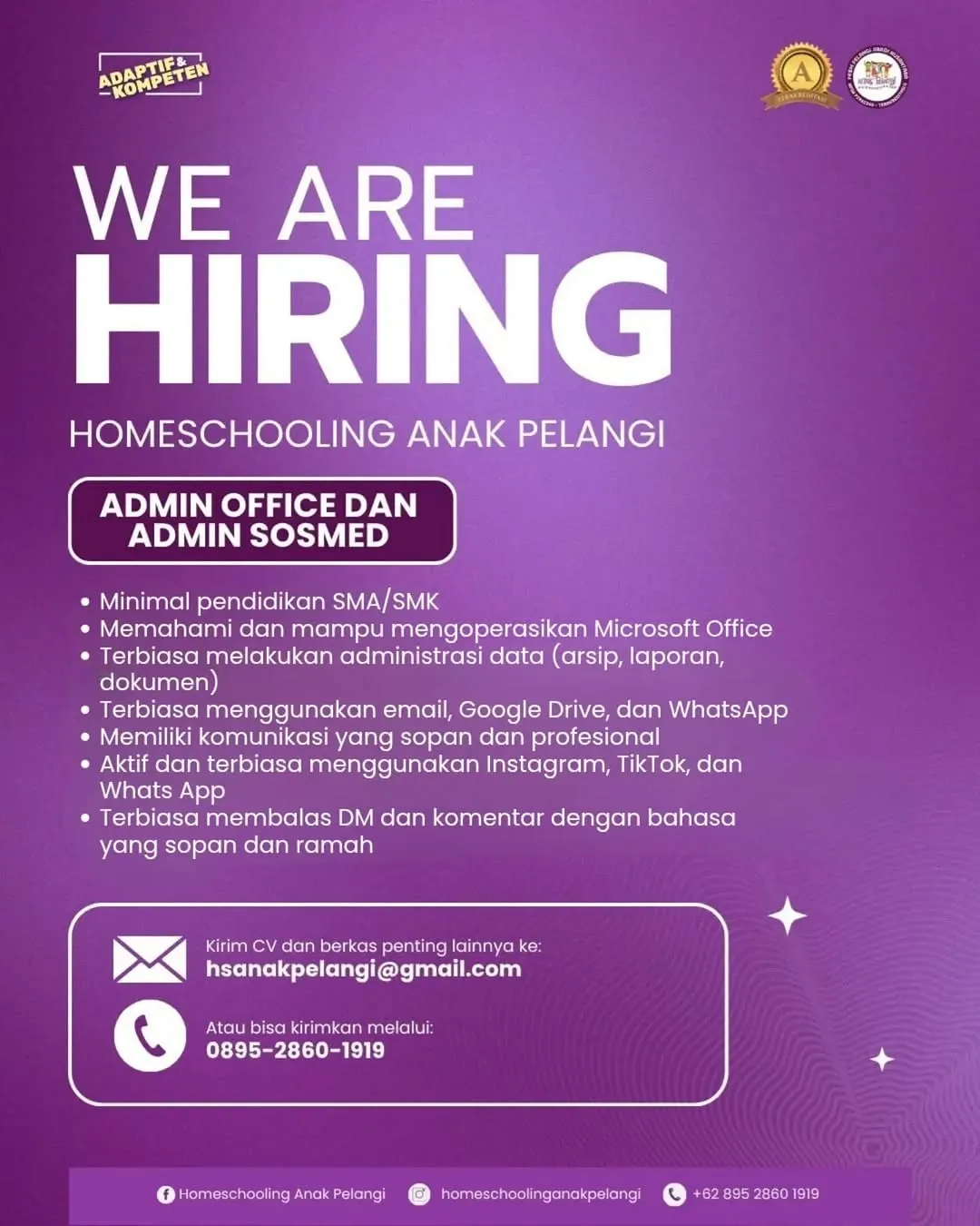 Logo Homeschooling Anak Pelangi