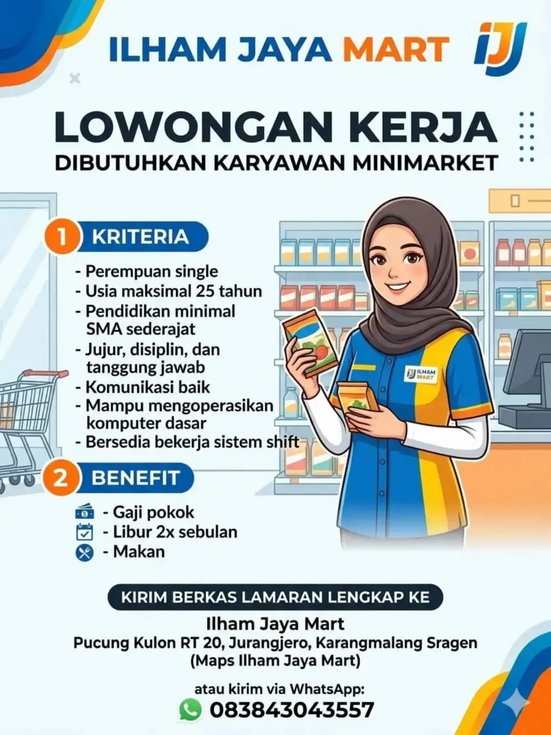 Logo Ilham Jaya Mart