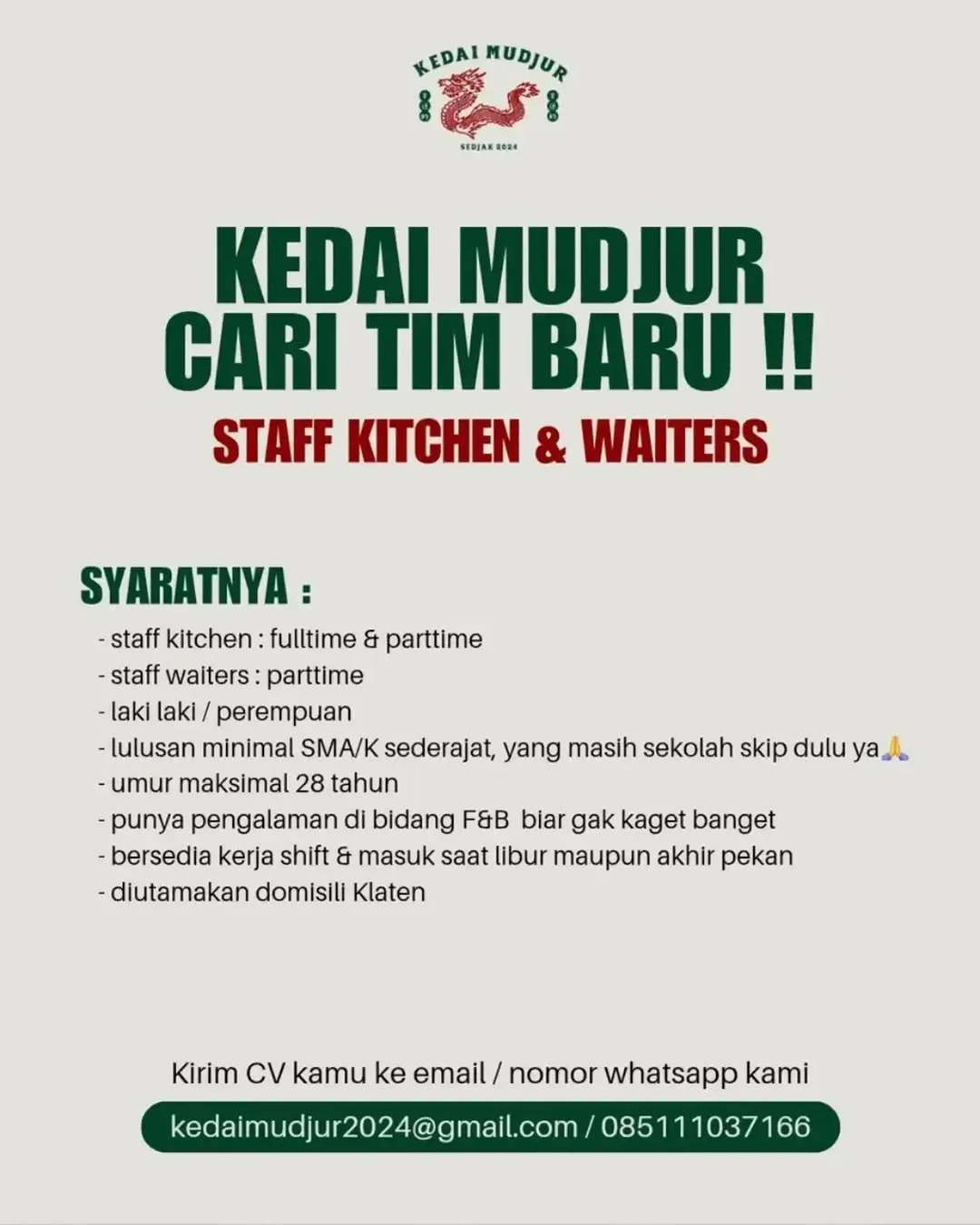 Logo Kedai Mudjur