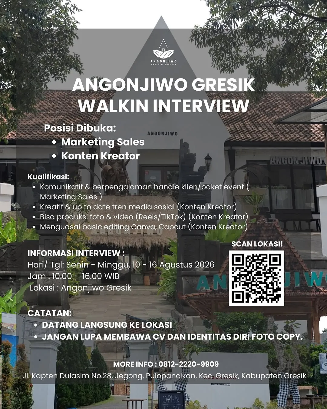 Logo Angonjiwo Gresik