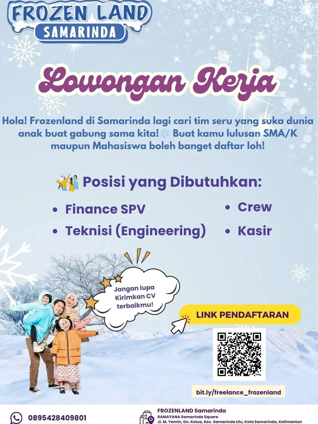 Logo FROZEN LAND Samarinda