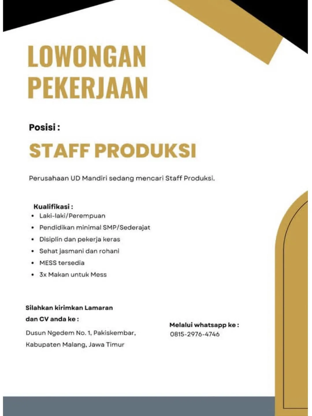 Logo UD Mandiri