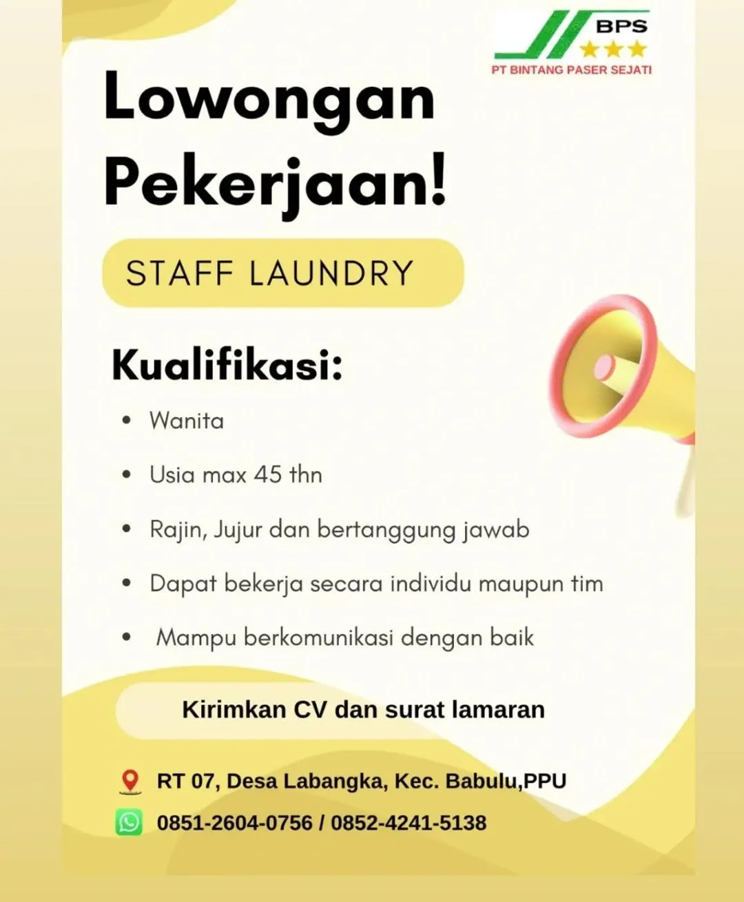 Logo PT Bintang Paser Sejati