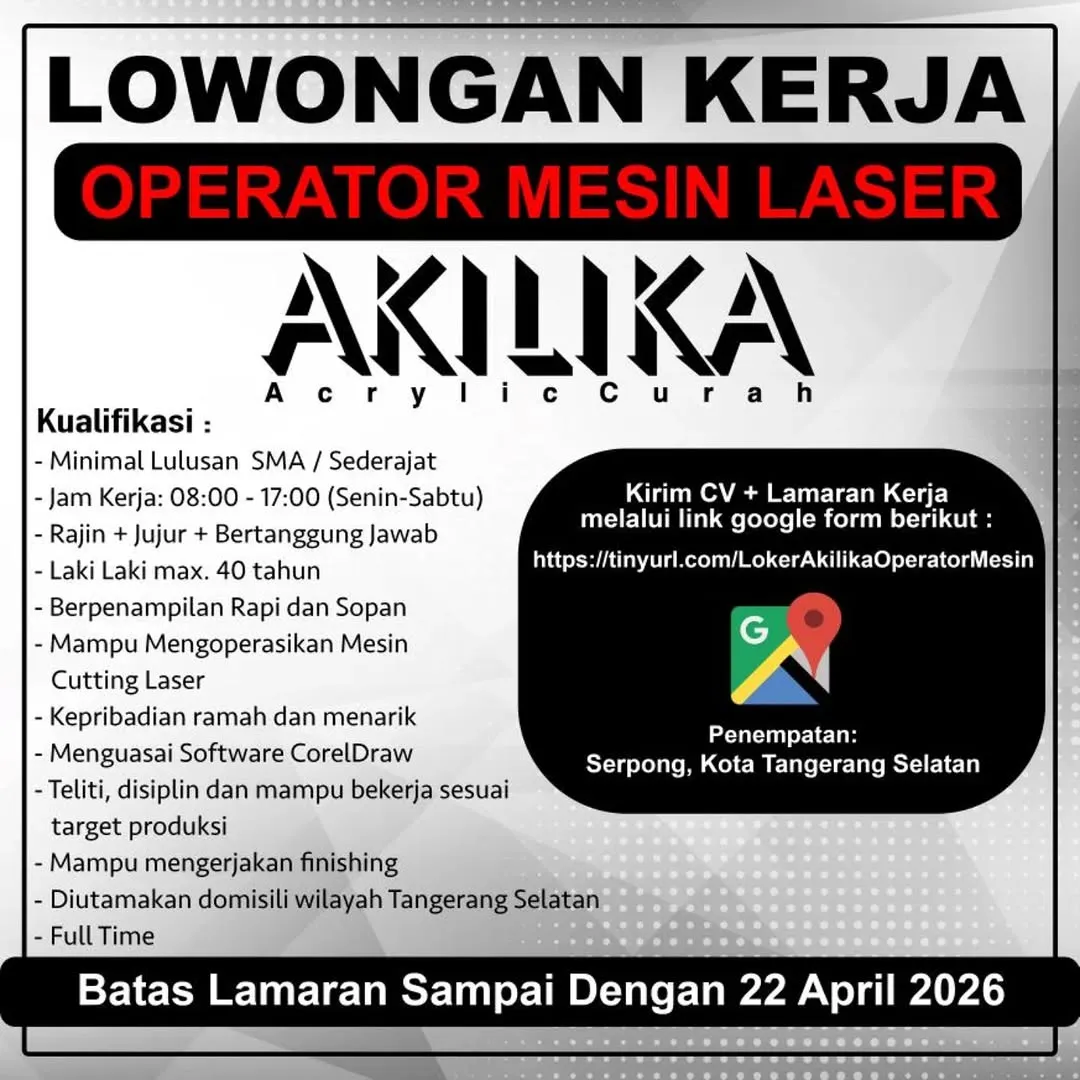 Logo AKILIKA Acrylic Curah