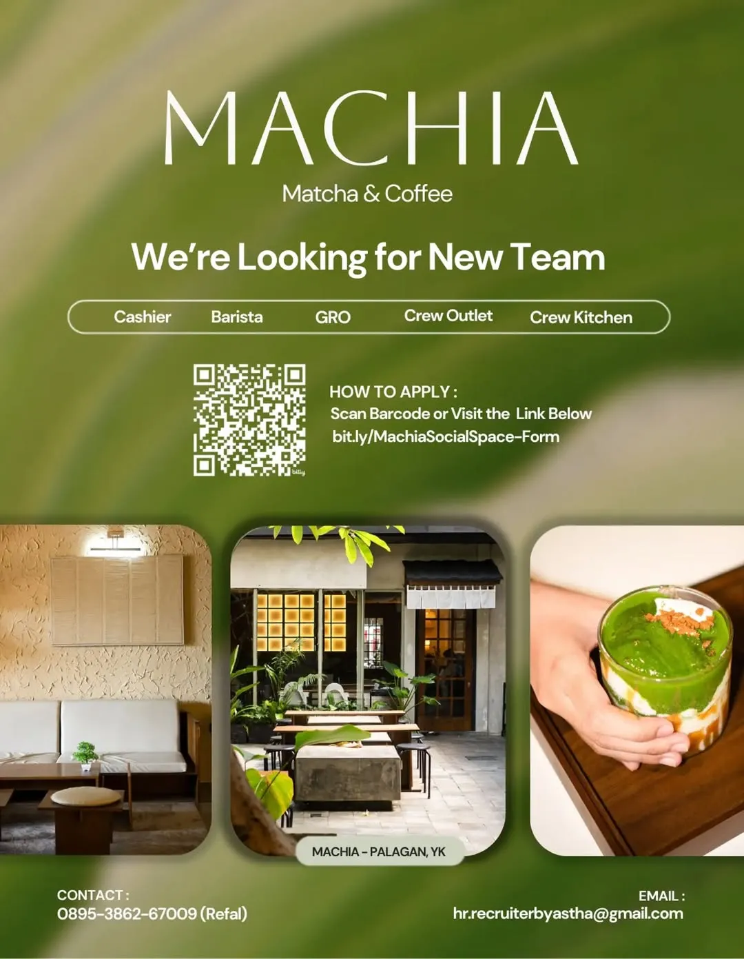 Logo MACHIA Matcha & Coffee