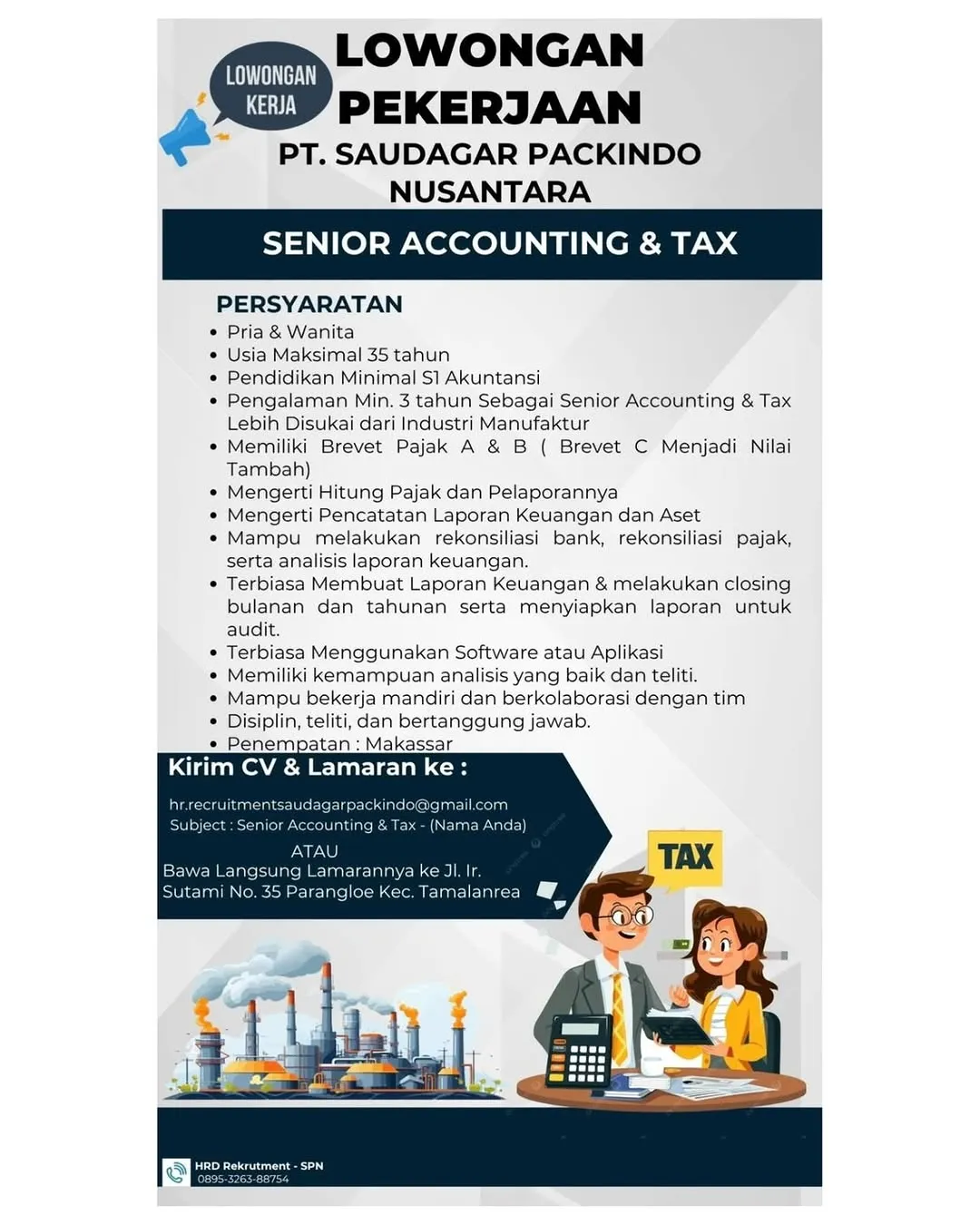 Logo PT. SAUDAGAR PACKINDO NUSANTARA