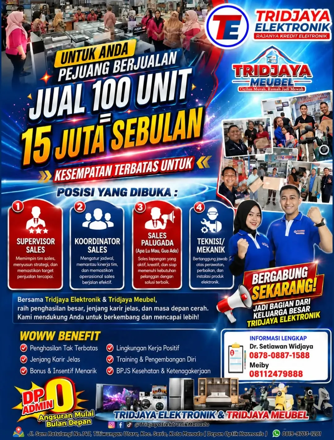 Logo Tridjaya Elektronik & Tridjaya Meubel