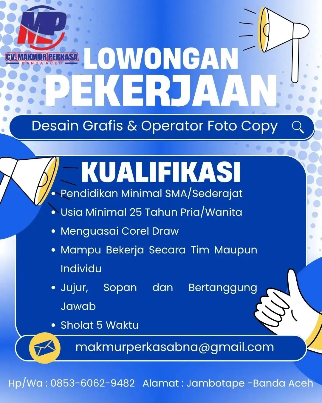 Logo CV. Makmur Perkasa