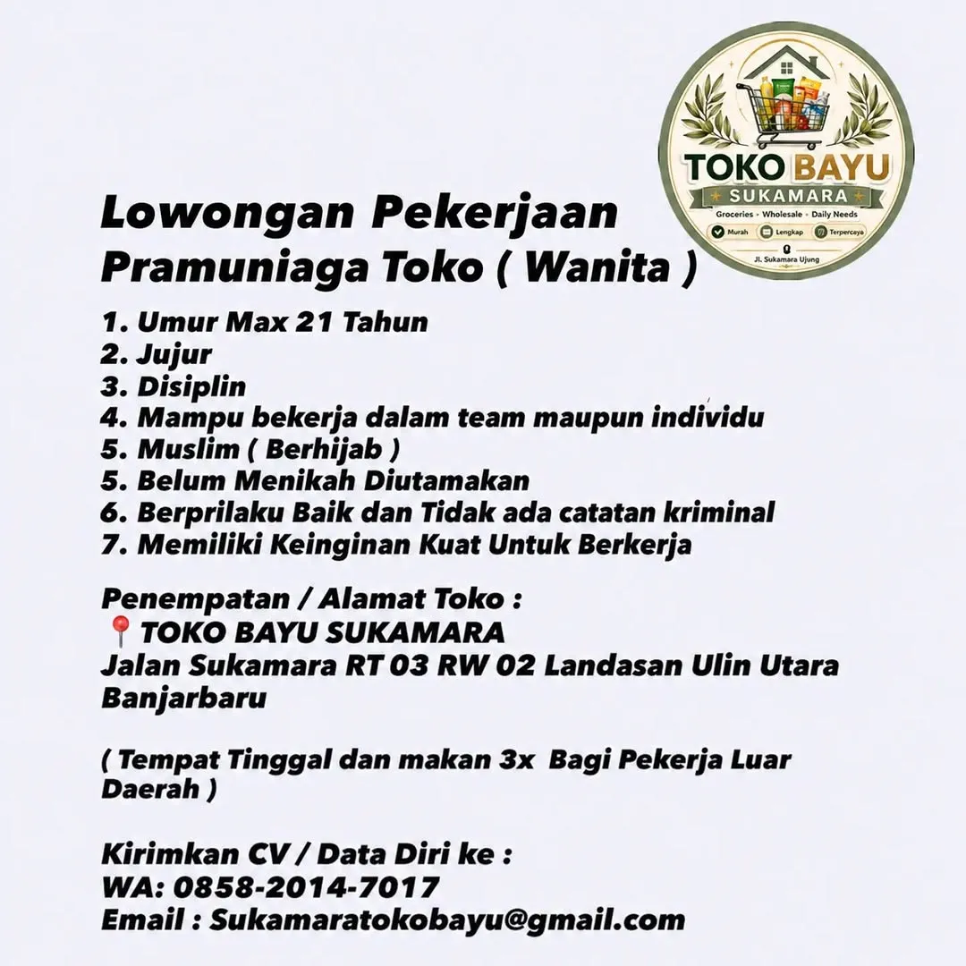 Logo TOKO BAYU SUKAMARA