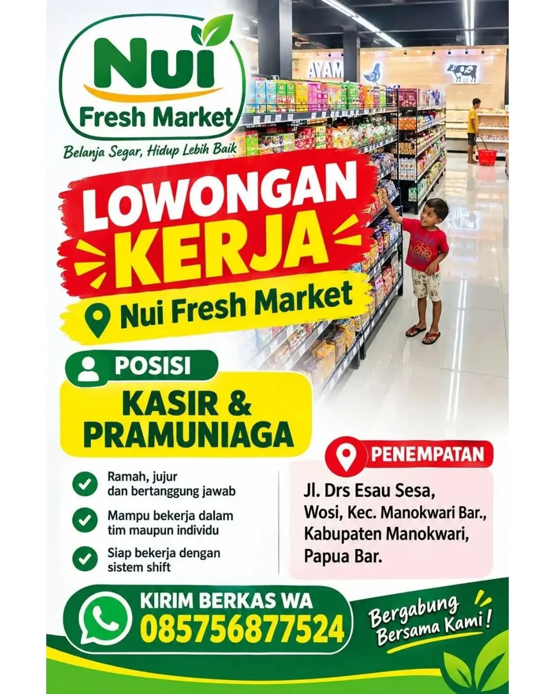Logo Nui Fresh Market