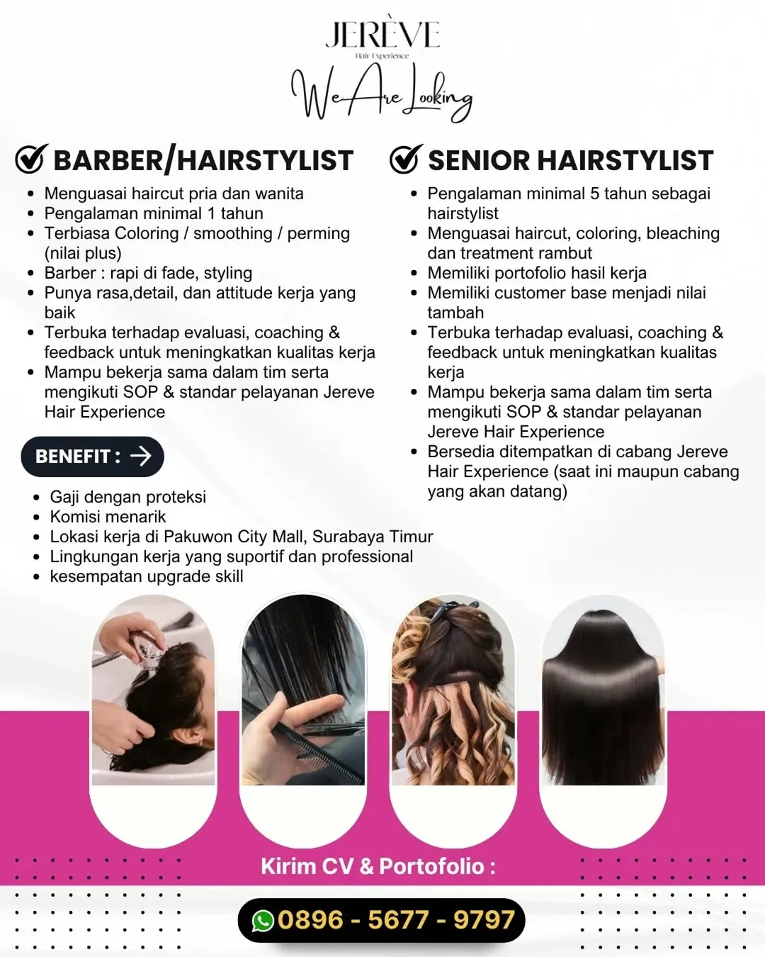 Logo JEREVE Hair Experience