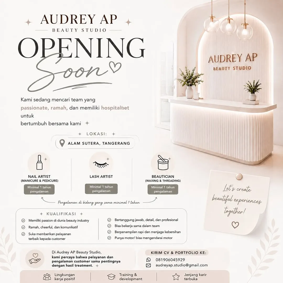 Logo Audrey AP Beauty Studio