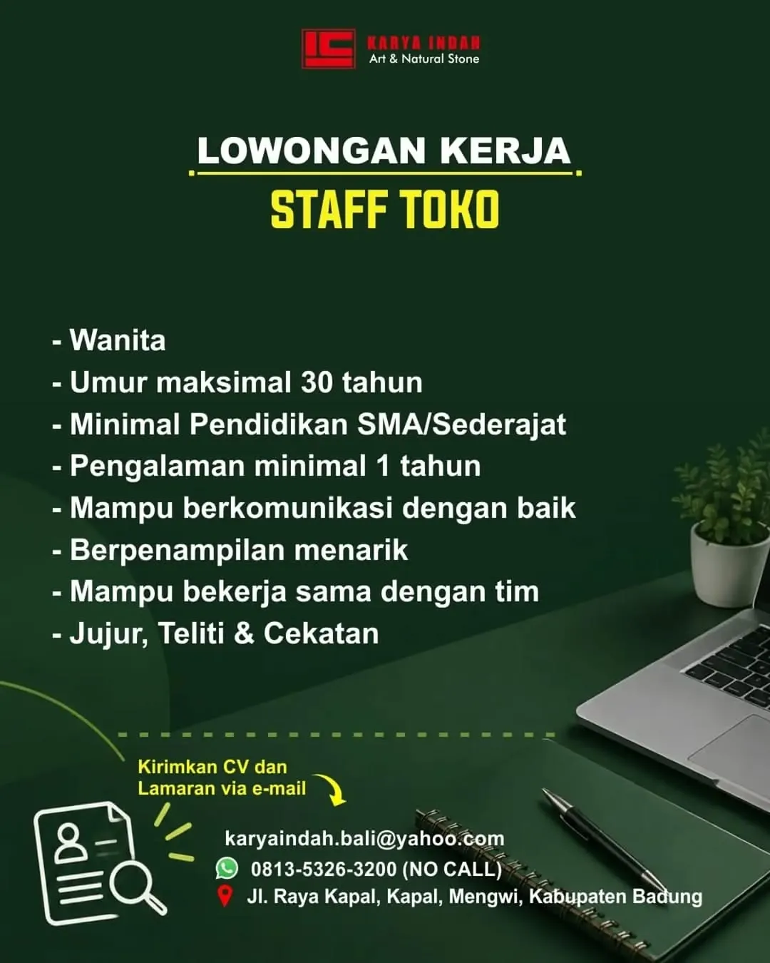 Logo Karya Indah Art & Natural Stone