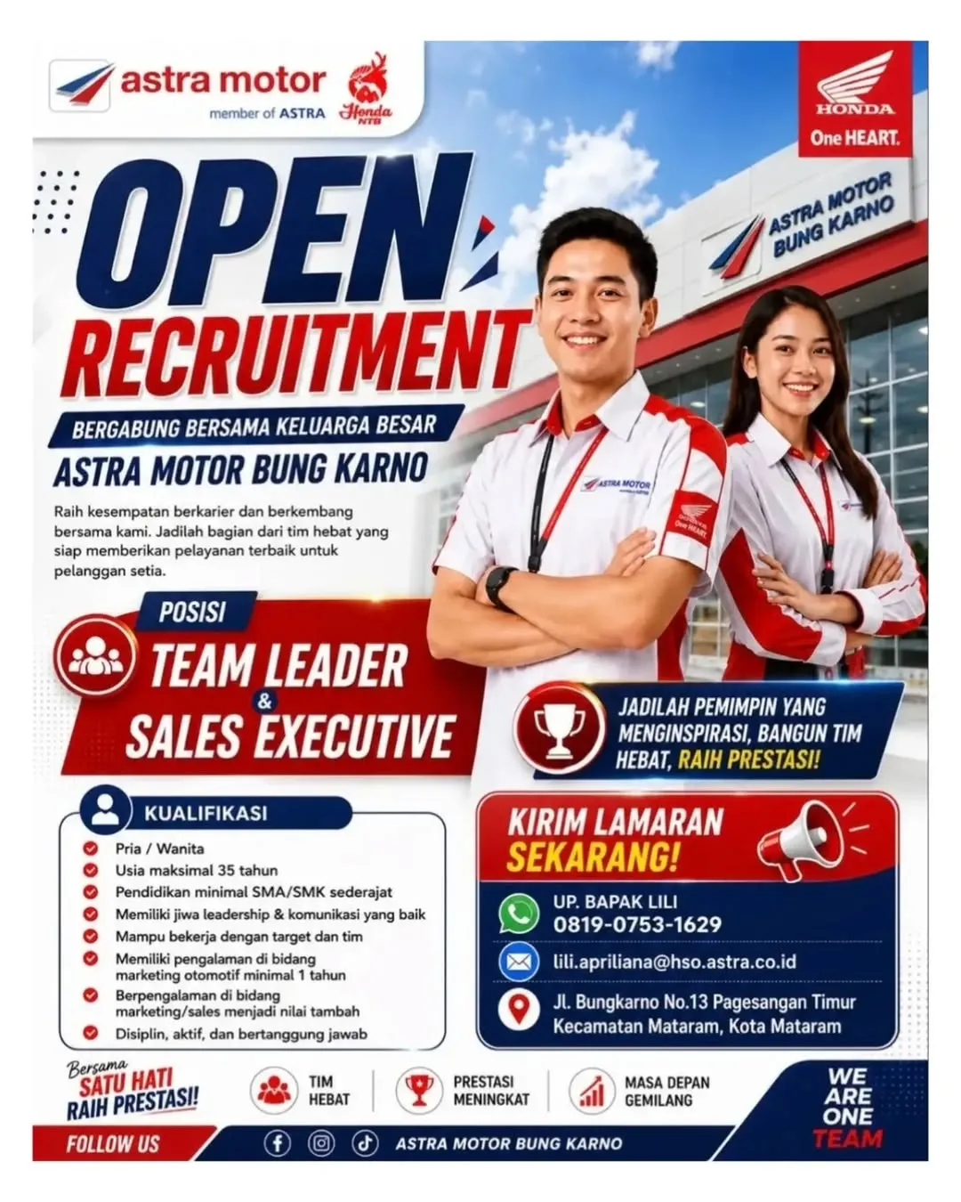 Logo ASTRA MOTOR BUNG KARNO