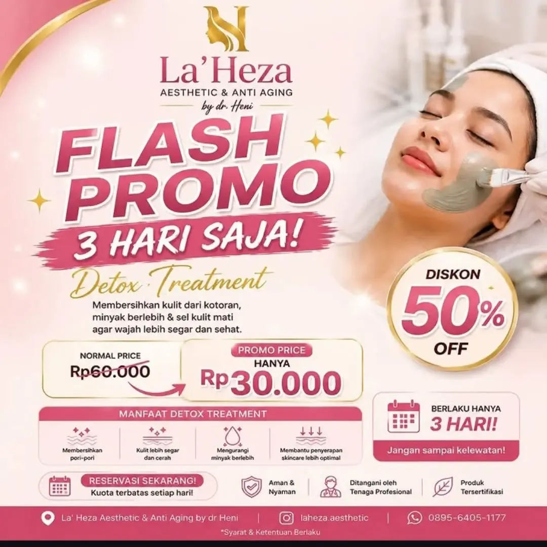 Logo La&rsquo;Heza Aesthetic & Anti Aging by dr. Heni