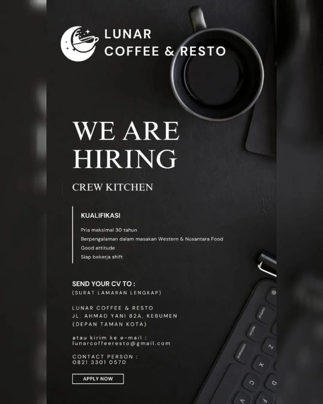 Logo Lunar Coffee & Resto