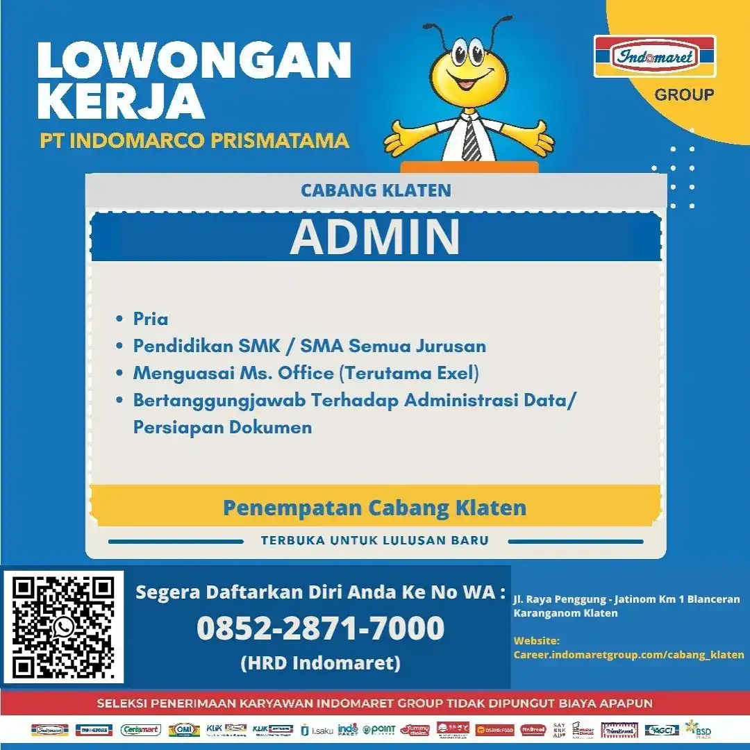 Logo PT Indomarco Prismatama (Indomaret Group)
