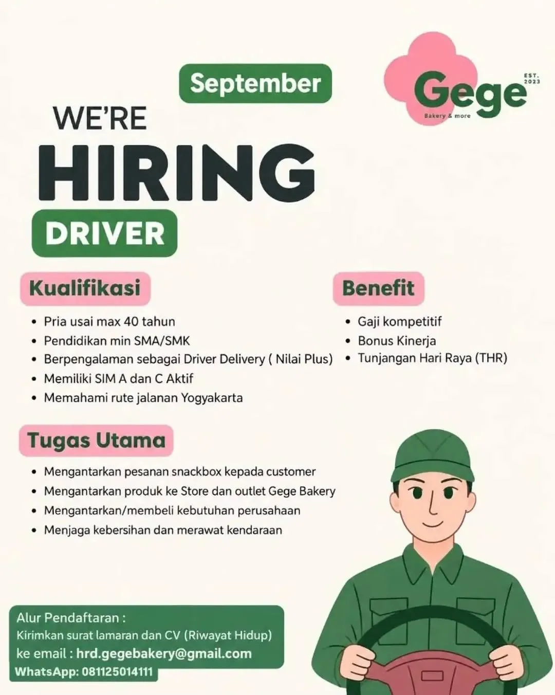 Logo Gege Bakery