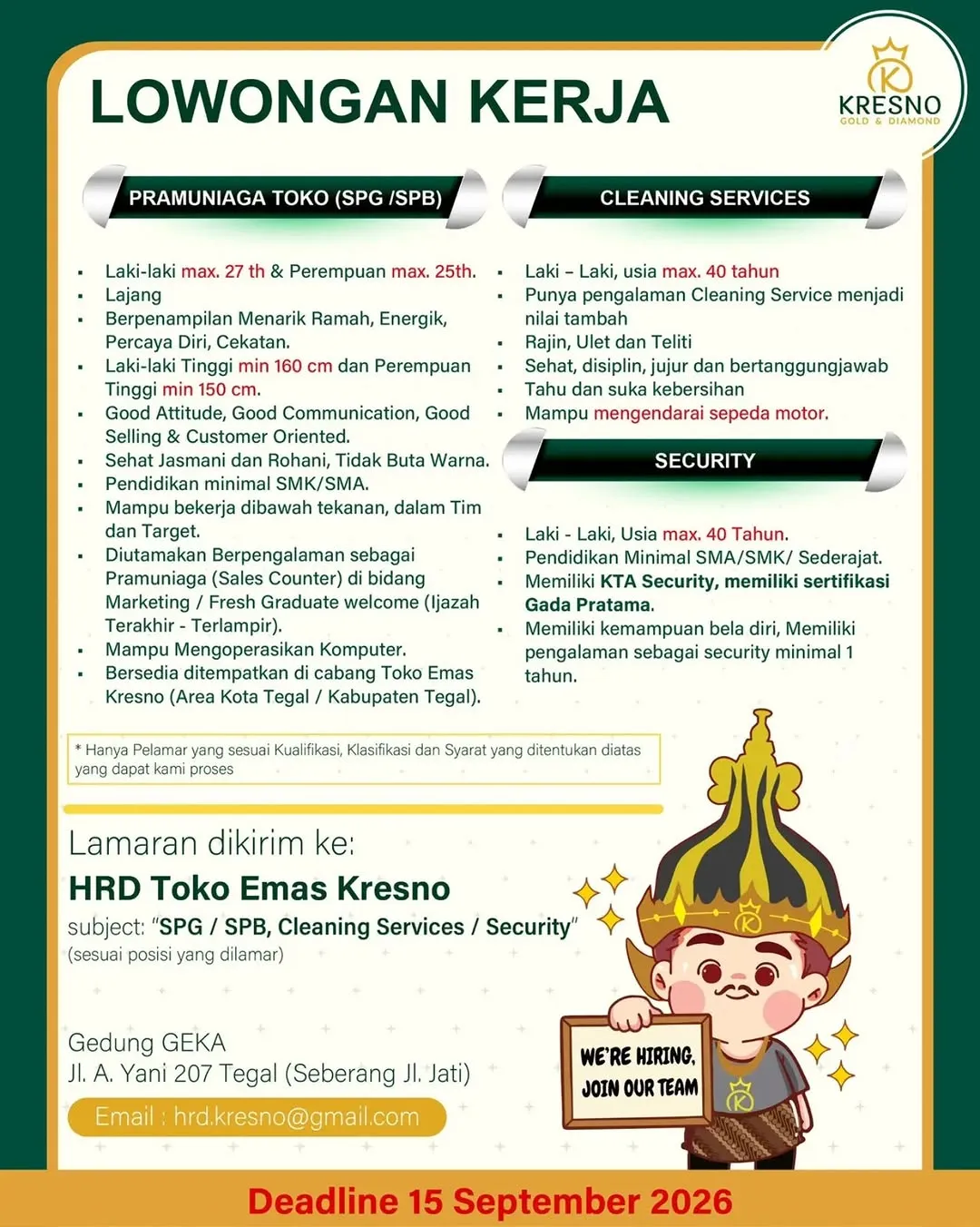 Logo Toko Emas Kresno