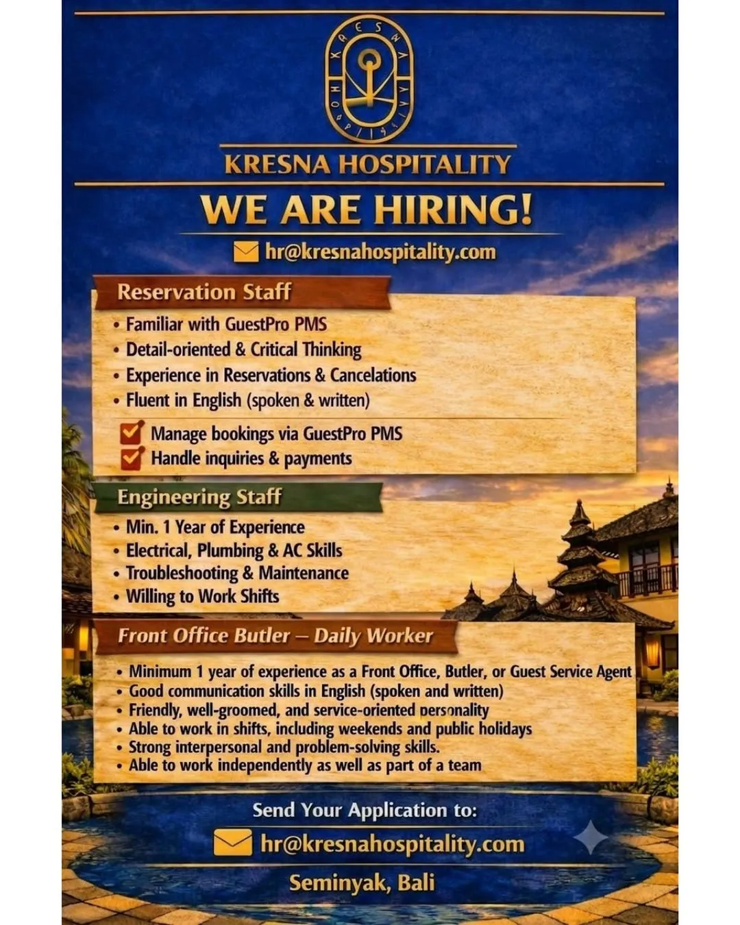 Logo KRESNA HOSPITALITY