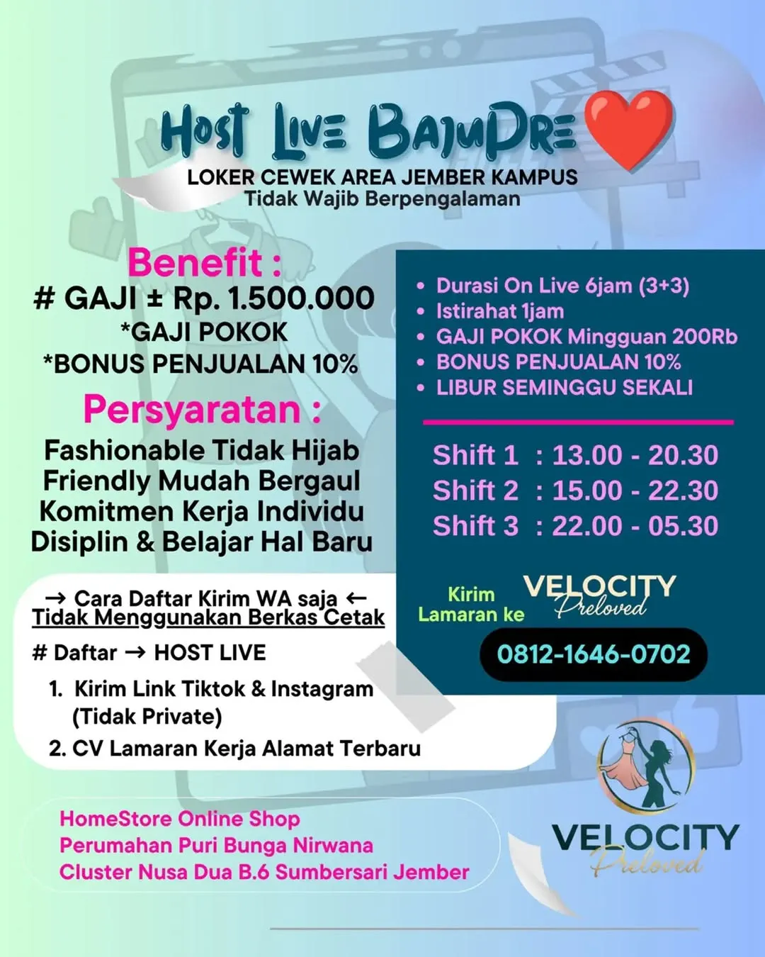 Logo VELOCITY Preloved