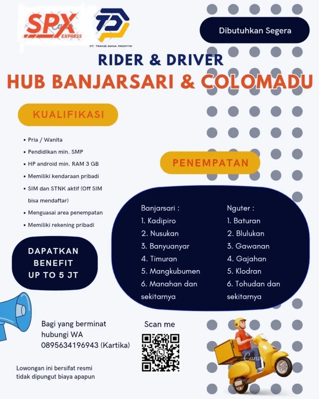 Logo PT. Trans Dana Profitisi / Shopee Express