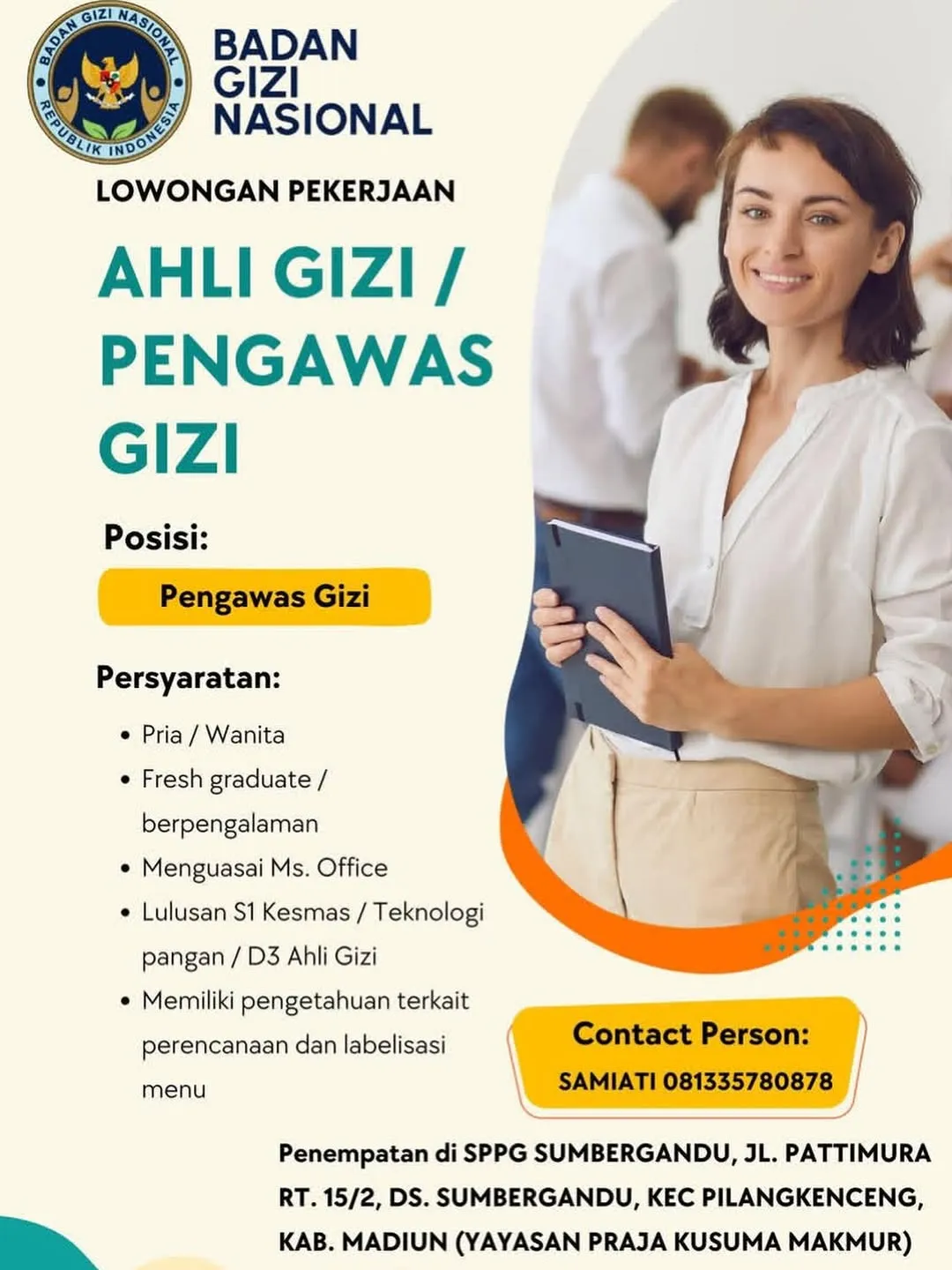 Logo BADAN GIZI NASIONAL