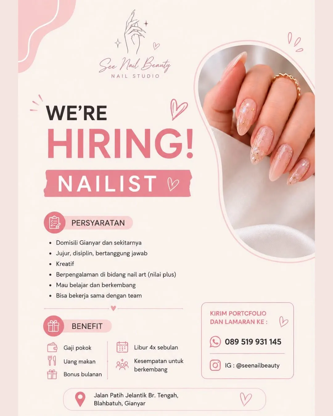 Logo See Nail Beauty NAIL STUDIO