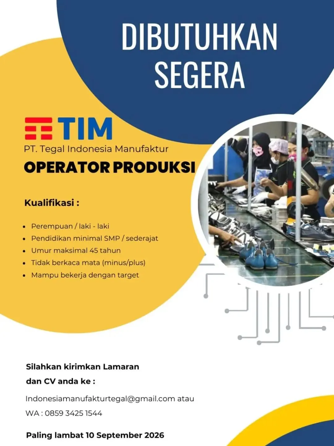Logo PT. Tegal Indonesia Manufaktur