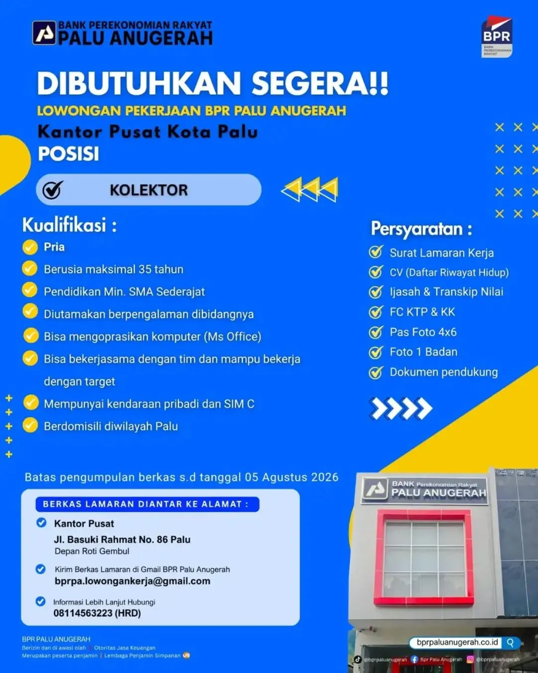 Logo BPR PALU ANUGERAH