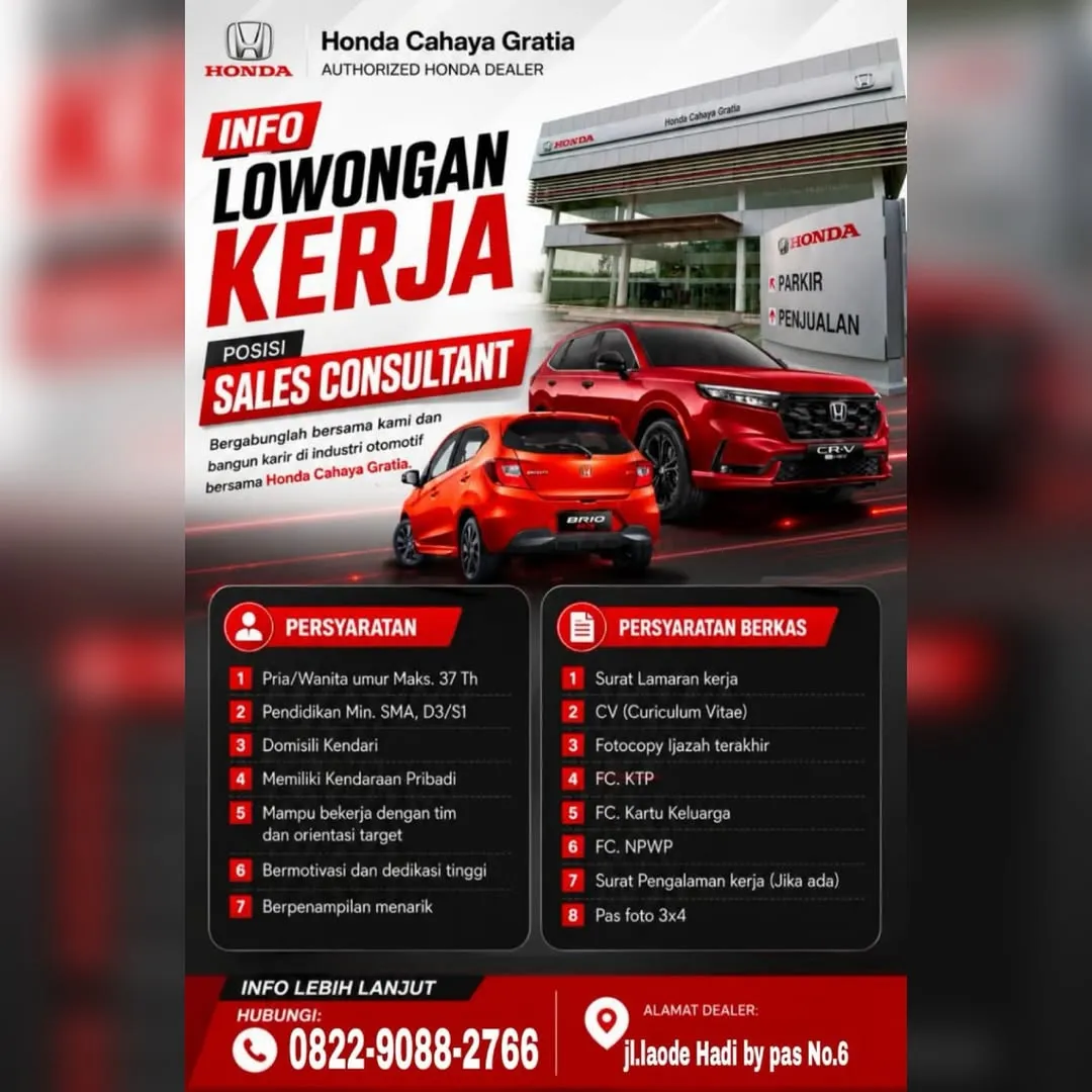 Logo Honda Cahaya Gratia