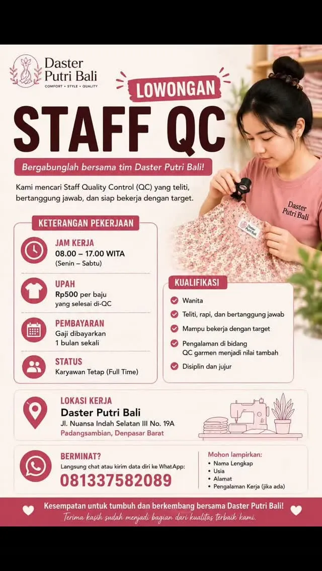 Logo Daster Putri Bali