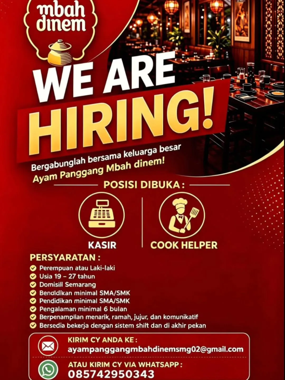 Logo Ayam Panggang Mbah Dinem